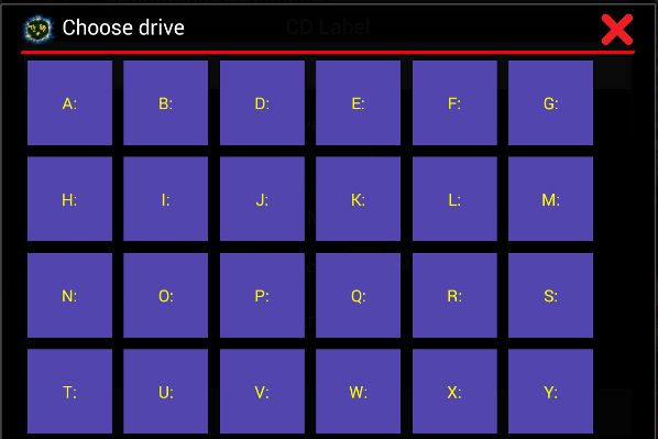 img config cdrom choosedrive